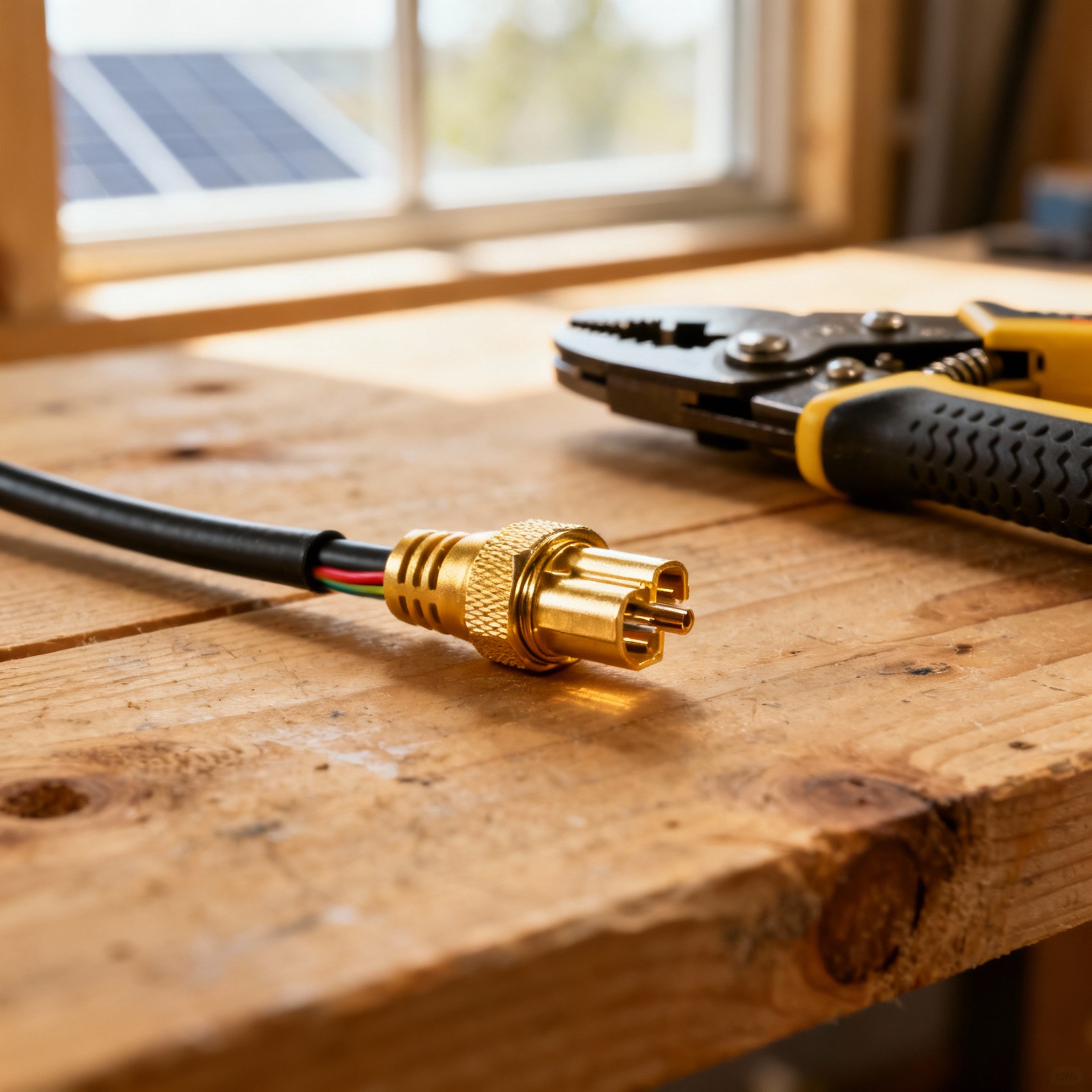 MC4 connectors for 800W solar panel wiring