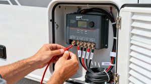 Budget MPPT controller installation in RV electrical panel